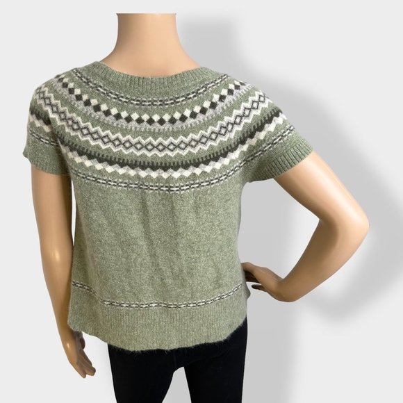 A. Giannetti Angora and Wool Shrug Sweater - Picture 3 of 4